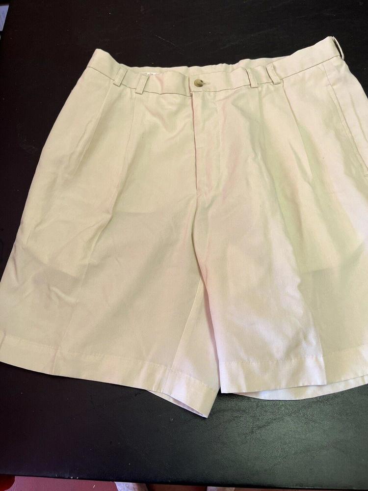 Perry Ellis Light Tab Mens Shorts Sz 34 Rayon Polyester